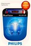 W5W 12V 5W W2.1X9.5D T10 BLUEVISION  (bilster - 2szt)