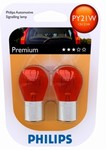 PY21W 12V 21W BAU15S AMBER  (bilster - 2szt)