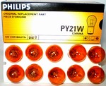 PY21W 12V 21W BAU15S AMBER