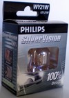 WY21W 12V 21W W3X16D AMBER SILVERVISION