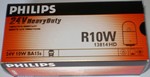 R10W 24V 10W BA15S Heavy Duty