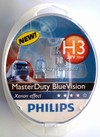 Autožárovka H3 Philips Heavy Duty Blue Vision 24V 70W