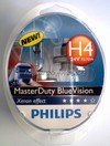 Autožárovka H4 Philips Master Duty Blue Vision 70W