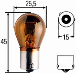 Auto��rovka Hella PY21W 24V 21W 841-251