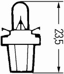 Auto��rovka Hella W2x4,6d 24V 1W 997-021