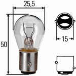 Auto��rovka Hella P21/5W 12V 21/5W 078-221
