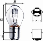 Auto��rovka Hella S1 12V 25/25W 897-121