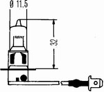 Auto��rovka Hella H3 12V 35W 857-121