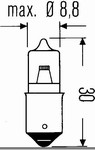 Auto��rovka Hella H5W 12V 5W 473-151