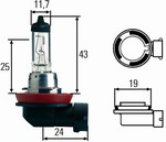 Auto��rovka Hella H8 12V 35W 356-121