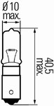 Auto��rovka Hella H21W 12V 21W 417-001