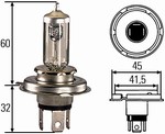 Auto��rovka Hella H4 12V 60/55W 173-121