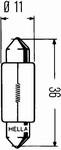 Auto��rovka Hella C5W 12V 5W 092-121