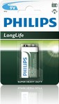 Philips baterie Long Life 6F22 9V