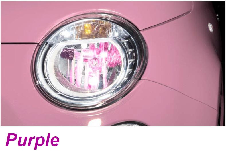 Лампа галогеновая PHILIPS 12972CVPPS2 H7 ColorVision Purple car 12V 55W.