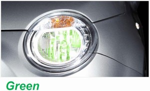 12972cvpgs2 zelený design colorvision h4 12v philips